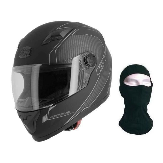 Casque Intégral ASTONE GT2 Karbon + cagoule à 59,99€ (au lieu de 99,99€)