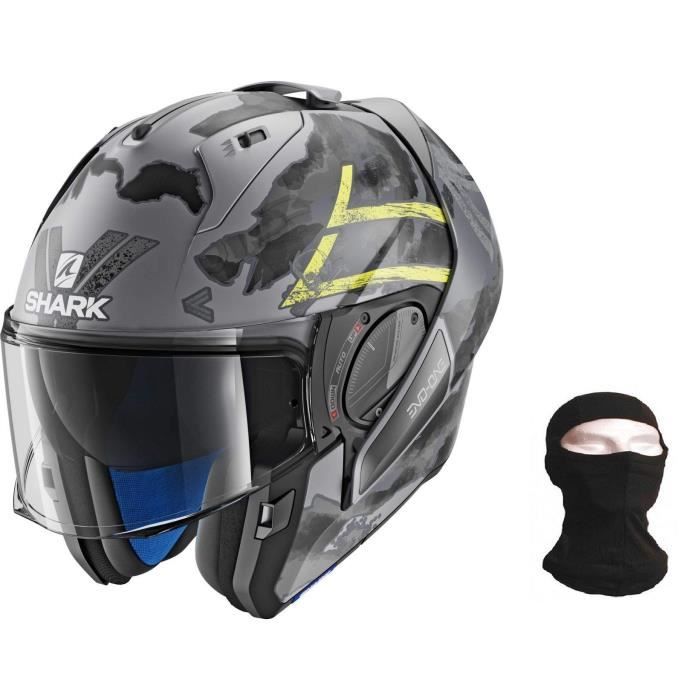 Casque modulable SHARK Evo One 2 Skuld + Cagoule à 173,50€ (au lieu de 346,99€)