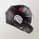 Casque LS2 FF399 VALIANT PROX Noir Mat Titan @ Motobuykers